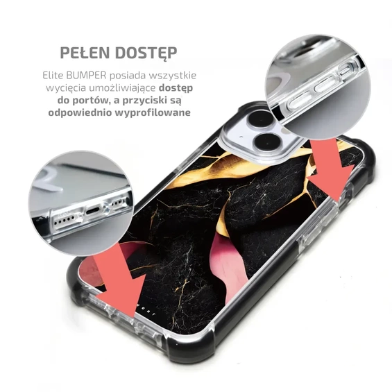 Etui MagSafe Elite Bumper Apple iPhone 14 Pro - wzór D019D