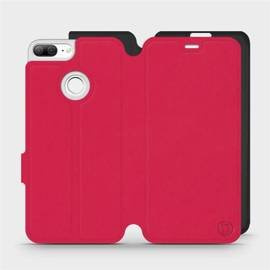 Hülle für Huawei Honor 9 Lite - Farbe Rot mit Schwarz