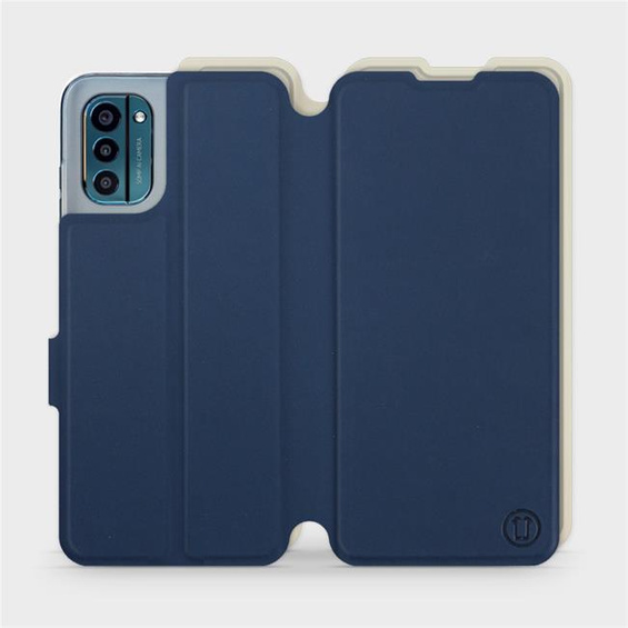 Phone Case Nokia G21 - Design Navy with Platinum