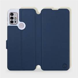 Phone Case Motorola Moto G10 - Design Navy with Platinum
