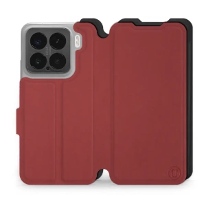 Phone Case Xiaomi 15 - Design Dark Red with Black