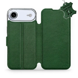 Phone Case Apple iPhone 17 Air - Design Green Leather