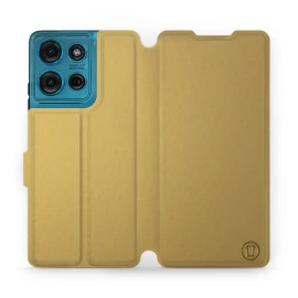 Phone Case Motorola Moto G75 5G - Design Gold&Gray