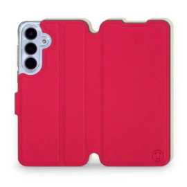 Phone Case Samsung Galaxy S25 FE 5G - Design Red with Platinum