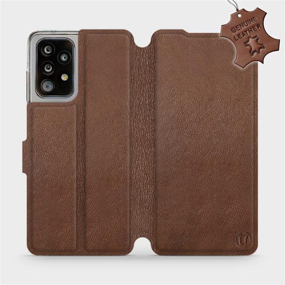 Hülle für Samsung Galaxy A52 - Farbe Brown Leather