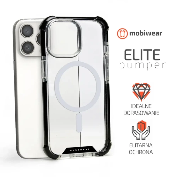 Etui MagSafe Elite Bumper Apple iPhone 15 Pro Max - wzór D001D
