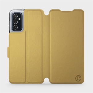 Phone Case Samsung Galaxy M52 5G - Design Gold&Gray