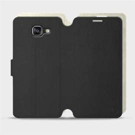 Phone Case Samsung Galaxy A5 2016 - Design Black with Platinum