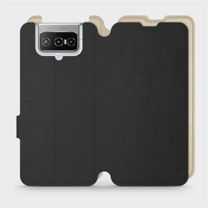 Phone Case Asus Zenfone 7 ZS670KS - Design Black with Platinum