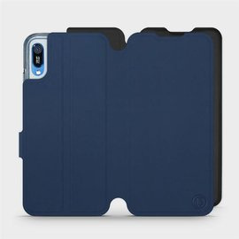 Phone Case Huawei Y6 2019 - Design Navy with Black