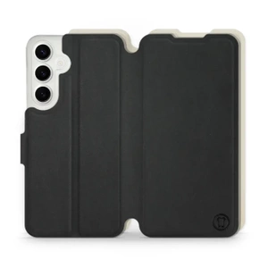 Phone Case Samsung Galaxy S24 Plus - Design Black with Platinum