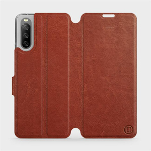 Etui do Sony Xperia 10 III - wzór Brown&Gray