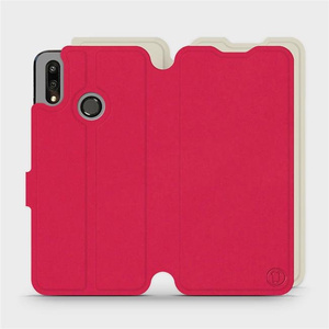 Phone Case Huawei P Smart 2019 - Design Red with Platinum