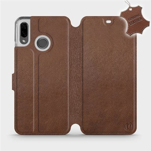 Phone Case Huawei Nova 3 - Design Brown Leather