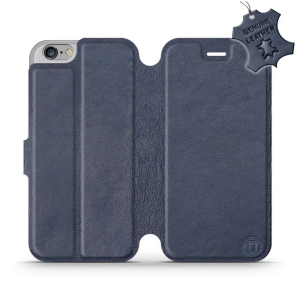 Phone Case Apple iPhone 6s - Design Blue Leather