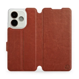 Phone Case OPPO A5 Pro 5G - Design Brown&Orange