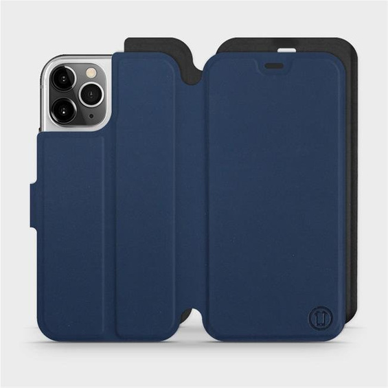 Phone Case Apple iPhone 12 Pro - Design Navy with Black
