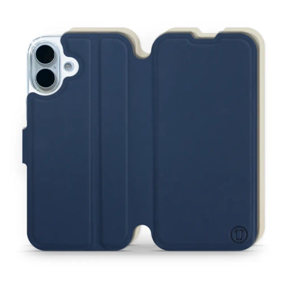 Phone Case Apple iPhone 17 - Design Navy with Platinum