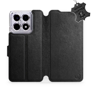 Phone Case Xiaomi 14T - Design Black Leather