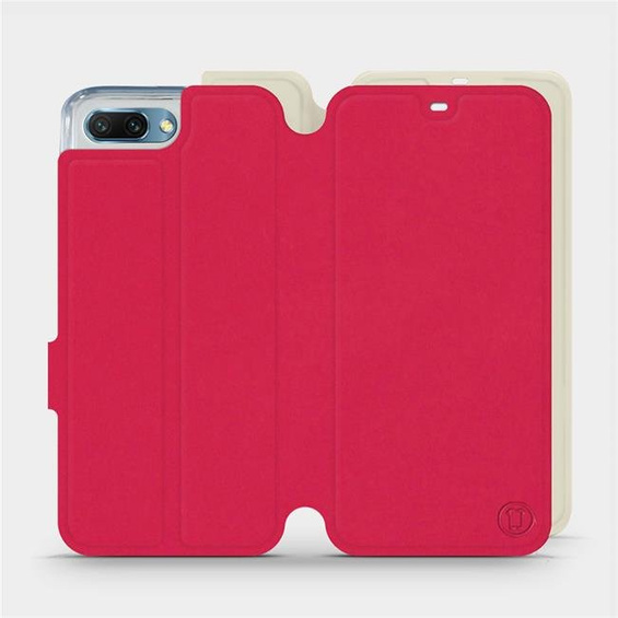 Phone Case Huawei Honor 10 - Design Red with Platinum