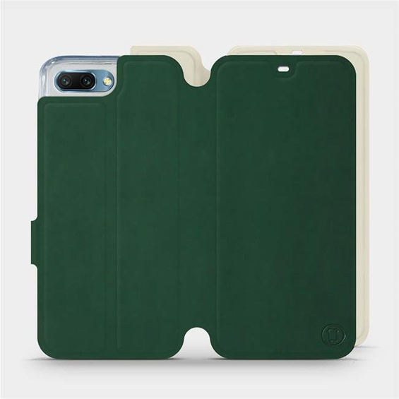 Phone Case Huawei Honor 10 - Design Green with Platinum