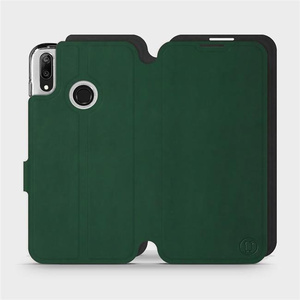 Phone Case Huawei Y7 2019 - Design Green with Black