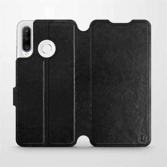 Phone Case Huawei P30 Lite - Design Black&Orange