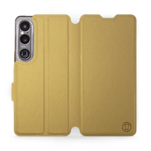 Phone Case Sony Xperia 1 VI - Design Gold&Orange