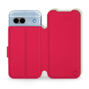 Phone Case Google Pixel 8A - Design Red with Platinum