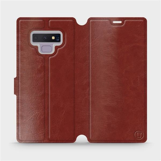 Etui do Samsung Galaxy Note 9 - wzór Brown&Gray