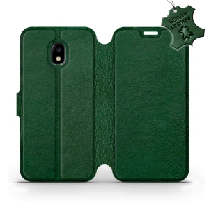 Phone Case Samsung Galaxy J3 2017 - Design Green Leather