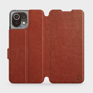Phone Case Xiaomi Mi 11 Lite - Design Brown&Gray