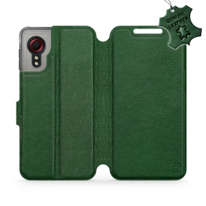 Phone Case Samsung Galaxy Xcover 5 - Design Green Leather