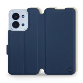 Phone Case Xiaomi Redmi 15C - Design Navy with Platinum