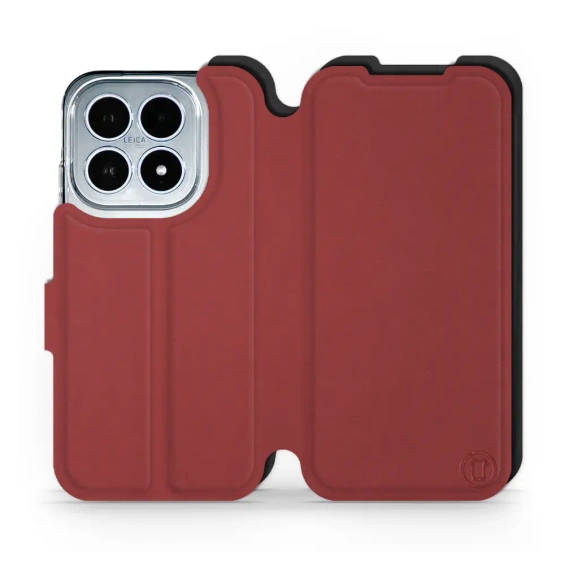 Phone Case Xiaomi 17 - Design Dark Red with Black