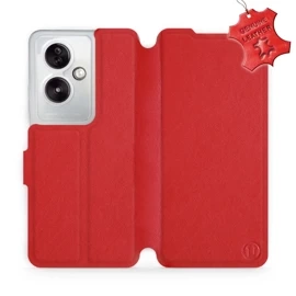 Phone Case OPPO A79 5G - Design Red Leather