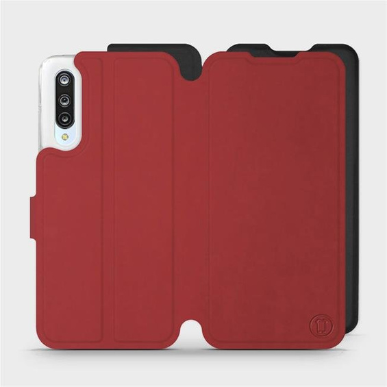 Phone Case Xiaomi Mi 9 Lite - Design Dark Red with Black