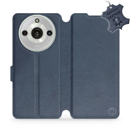 Phone Case Realme 11 Pro - Design Blue Leather