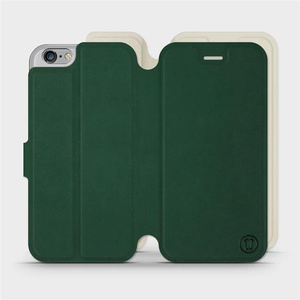 Phone Case Apple iPhone 6 - Design Green with Platinum