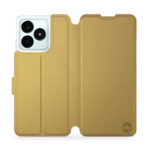 Phone Case Realme C51 - Design Gold&Orange