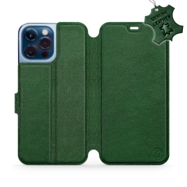 Hülle für Apple iPhone 13 Pro Max - Farbe Green Leather