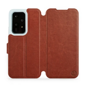 Etui do Huawei Honor 200 Lite - wzór Brown&Orange