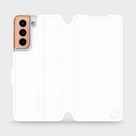 Phone Case Samsung Galaxy S21 - Design White&Gray