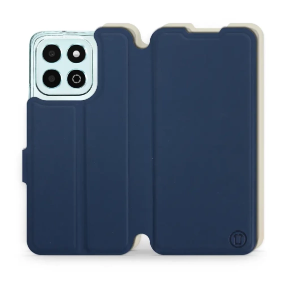 Phone Case Huawei Honor X6b - Design Navy with Platinum