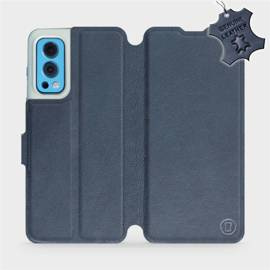 Phone Case OnePlus Nord 2 5G - Design Blue Leather