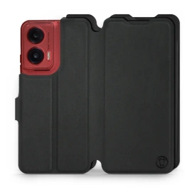 Hülle für Motorola Moto G35 5G - Farbe Schwarz mit Schwarz