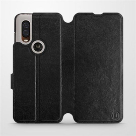 Phone Case Motorola One Vision - Design Black&Orange