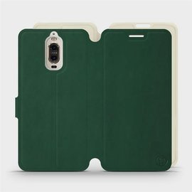 Phone Case Huawei Mate 9 Pro - Design Green with Platinum