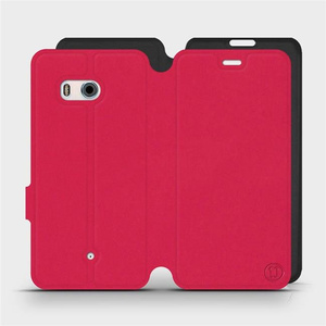Phone Case HTC U11 - Design Red with Black