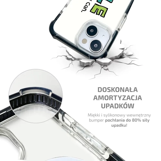 Etui MagSafe Elite Bumper Apple iPhone 15 Plus - wzór D073D